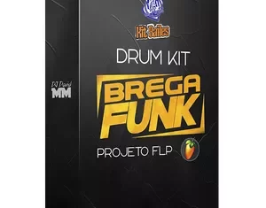 DRUM KIT BREGA-FUNK + PROJETO FL STUDIO